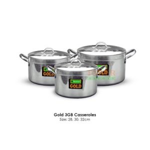 Gold 3GB Casseroles